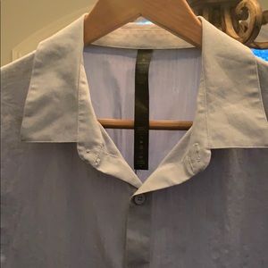 Men’s large light blue Lululemon shirt
